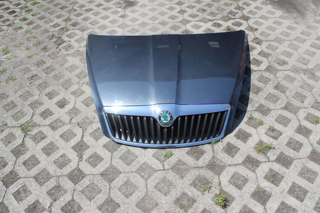 фото №8, Skoda octavia ii lift 2008- капот кришка двигуна комплектна оригінал
