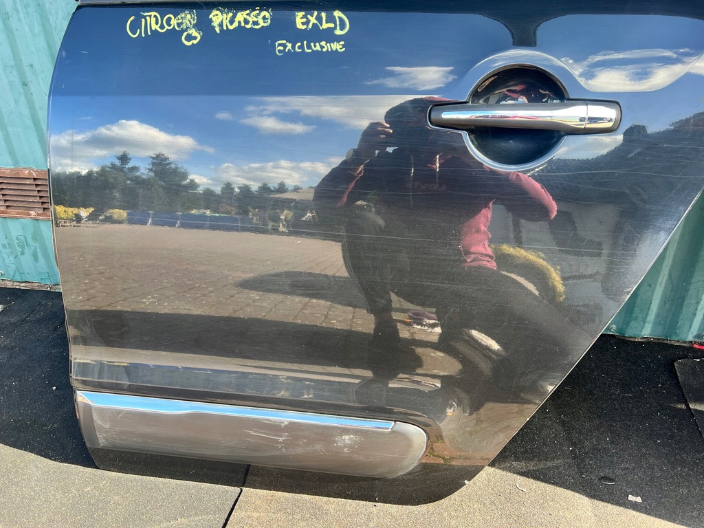 фото №9, Дверь задние левая левый задняя citroen c3 picasso exclusive шторка exld