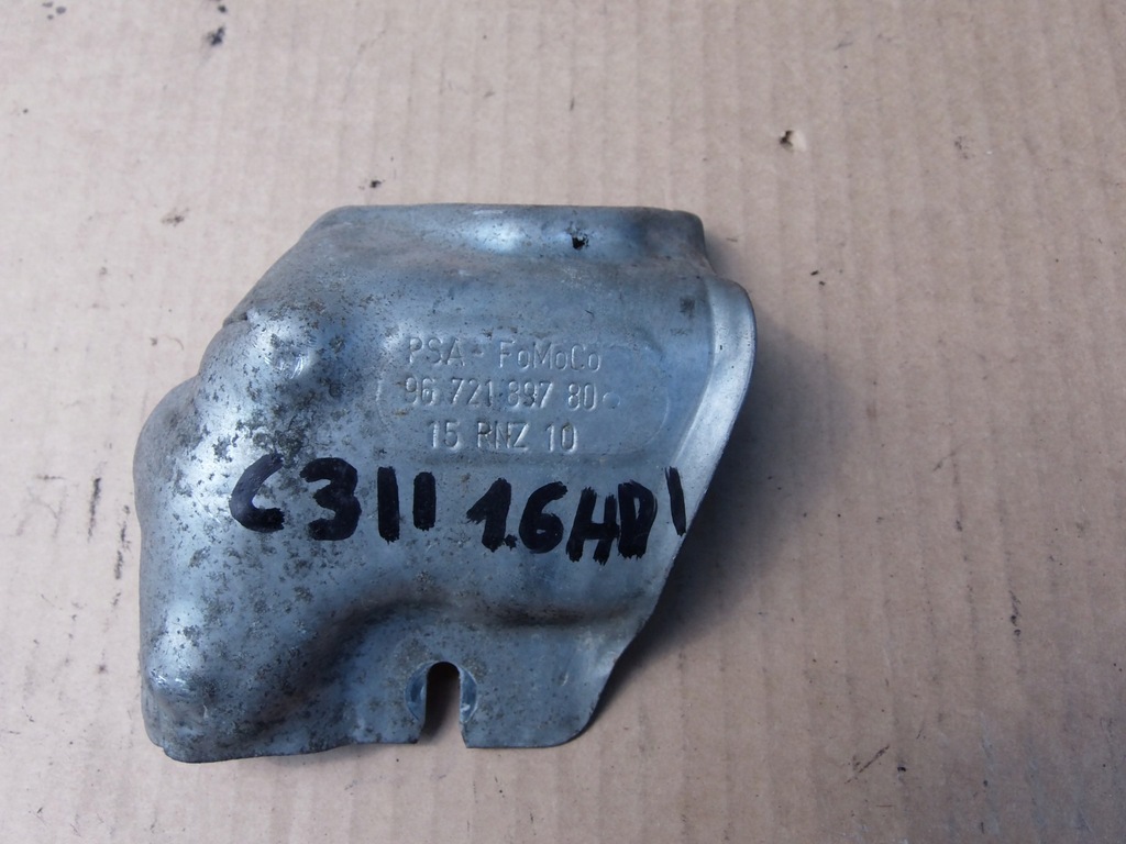 фото №1, Защита коллектор citroen c3 ii 1,6 ehdi