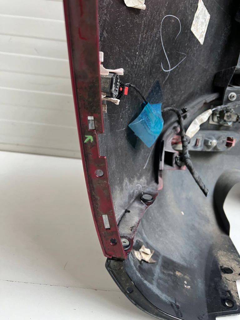 Бампер задний задняя mazda 3 iv 4 6-pdc камера Оригинал