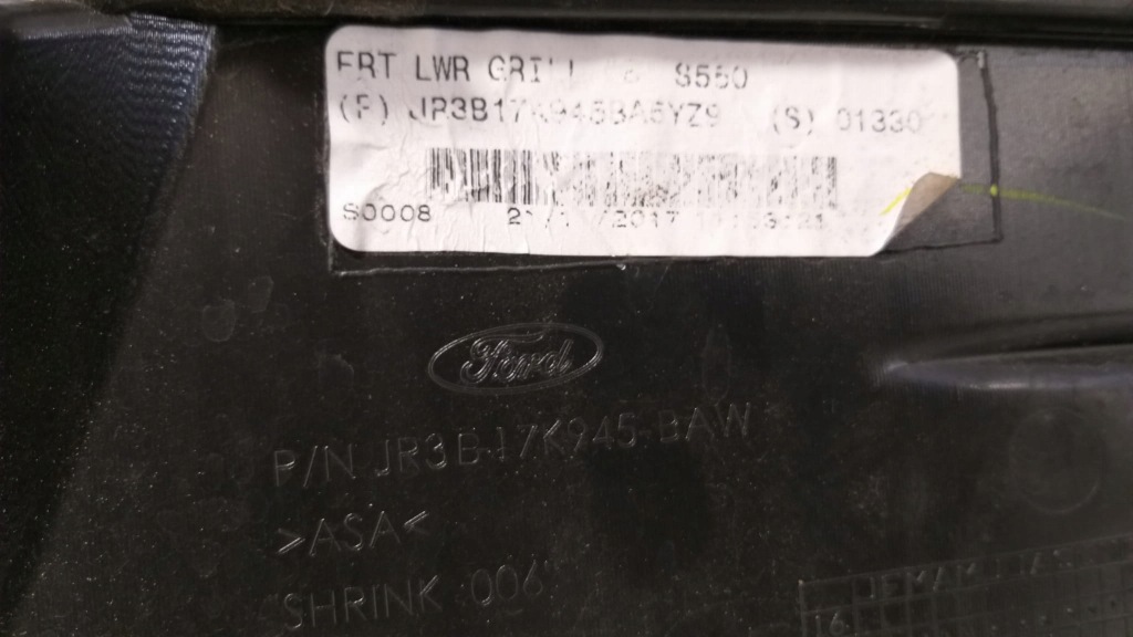 Ford mustang gt 18-20 бампер перед передний jr3b17k945baw Цена