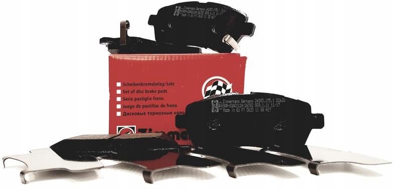 фото №1, Zimmermann тормозные колодки перед mazda 2 de