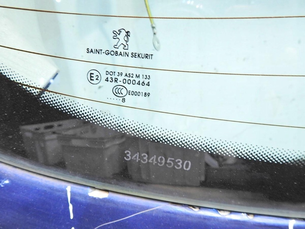 фото №5, Кришка багажника задня скло kpld peugeot 207