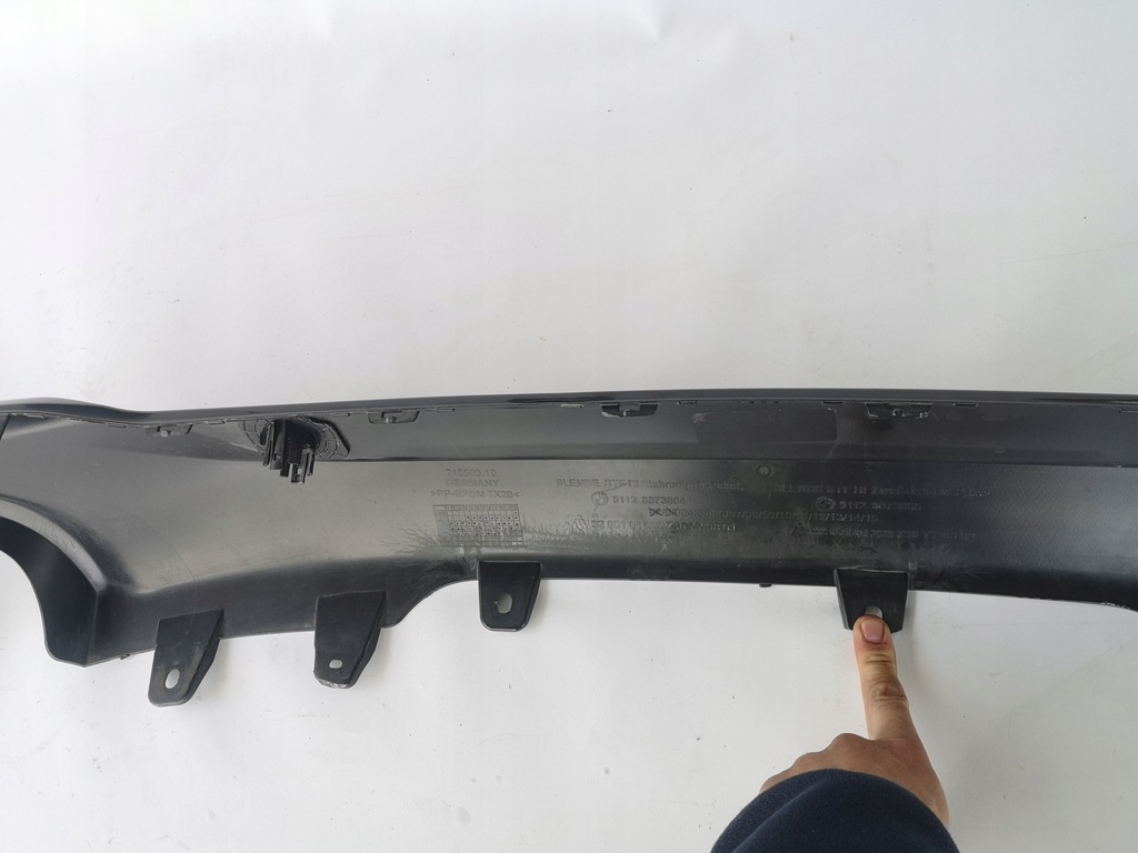 фото №6, Bmw 2 f45 lci lift m-pakiet - спойлер бампера задняя