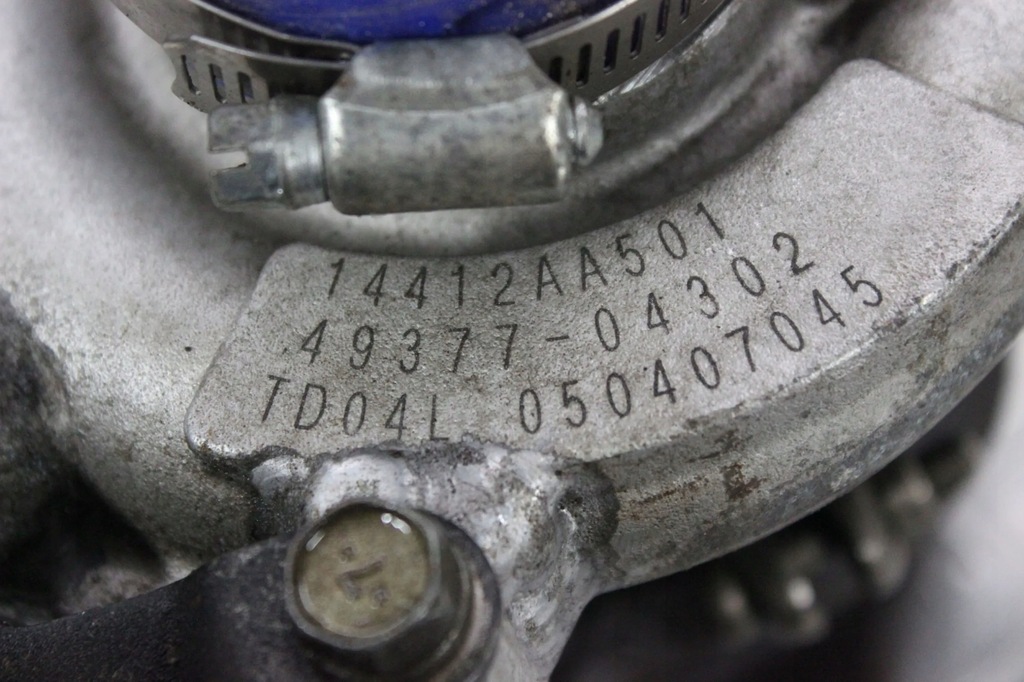 фото №8, Subaru impreza ii wrx турбонагнетатель 14412aa501