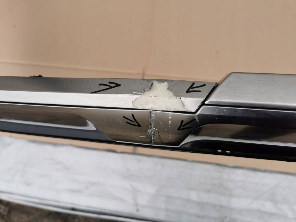 фото №11, Kia niro ii 22- спойлер накладка бампера передний перед 86512-at200