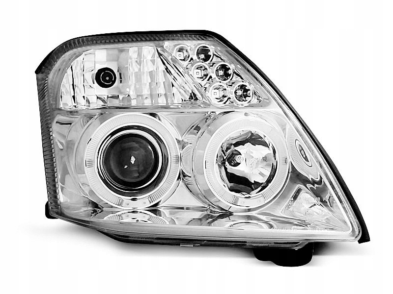 фото №1, Лампи фари citroen c2 03-10 кільця хром