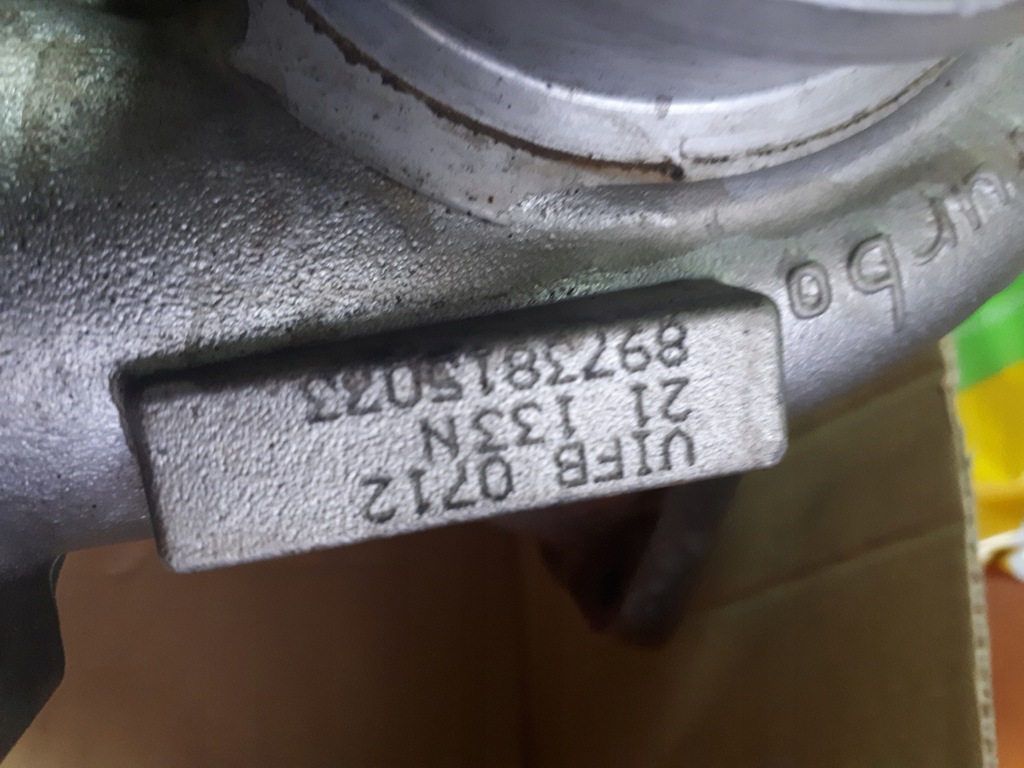 фото №6, Турбонагнетатель турбина isuzu n35 grafter 09r. 3.0d