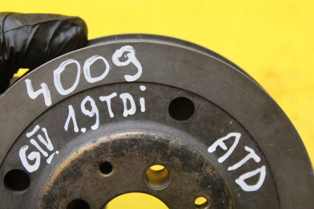 фото №6, Шкив коленчатого вала vw golf iv 1.9 tdi atd 038105243