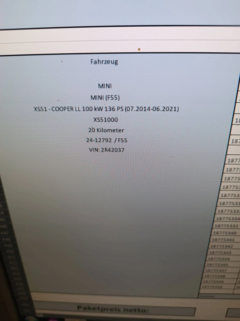 фото №4, Приводной вал правая перед mini one - cooper f56 f55