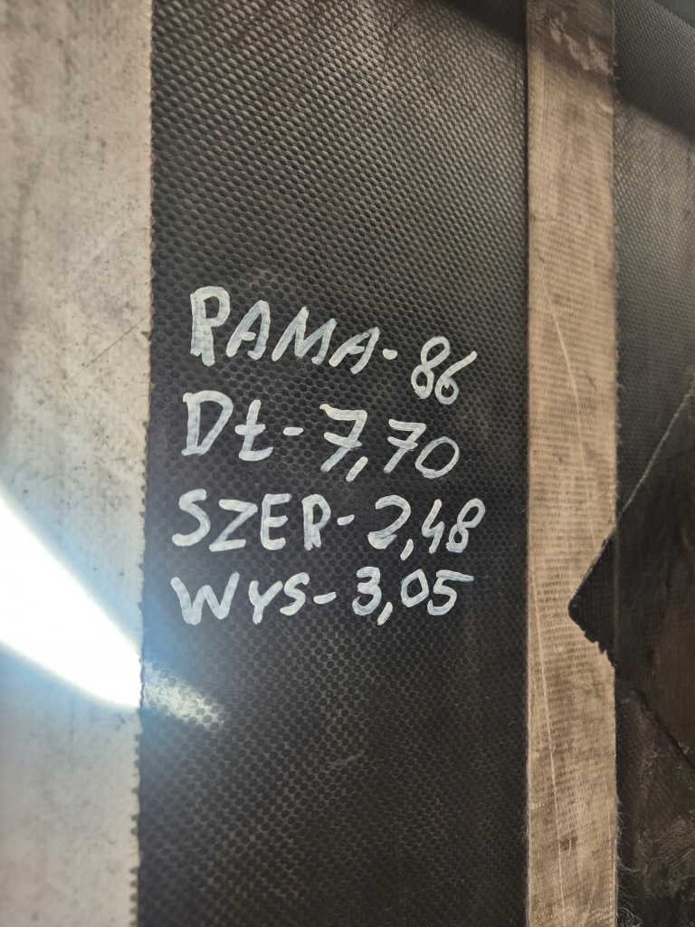 Купить Обшивка коробка передач грузовая шторка renault midlum 7,70x2,48x3,05