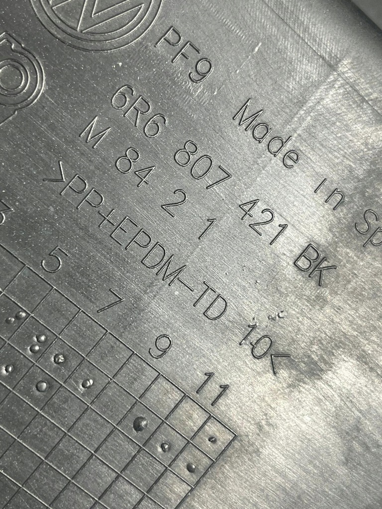 фото №8, Vw polo v 5 2009-2014 бампер задній задня 6r6