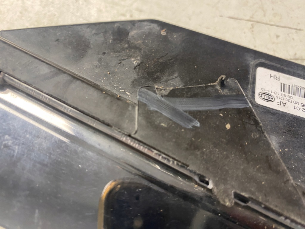 Bmw g01 g02 противотуманная фара led drl правый 9492772 Недорого