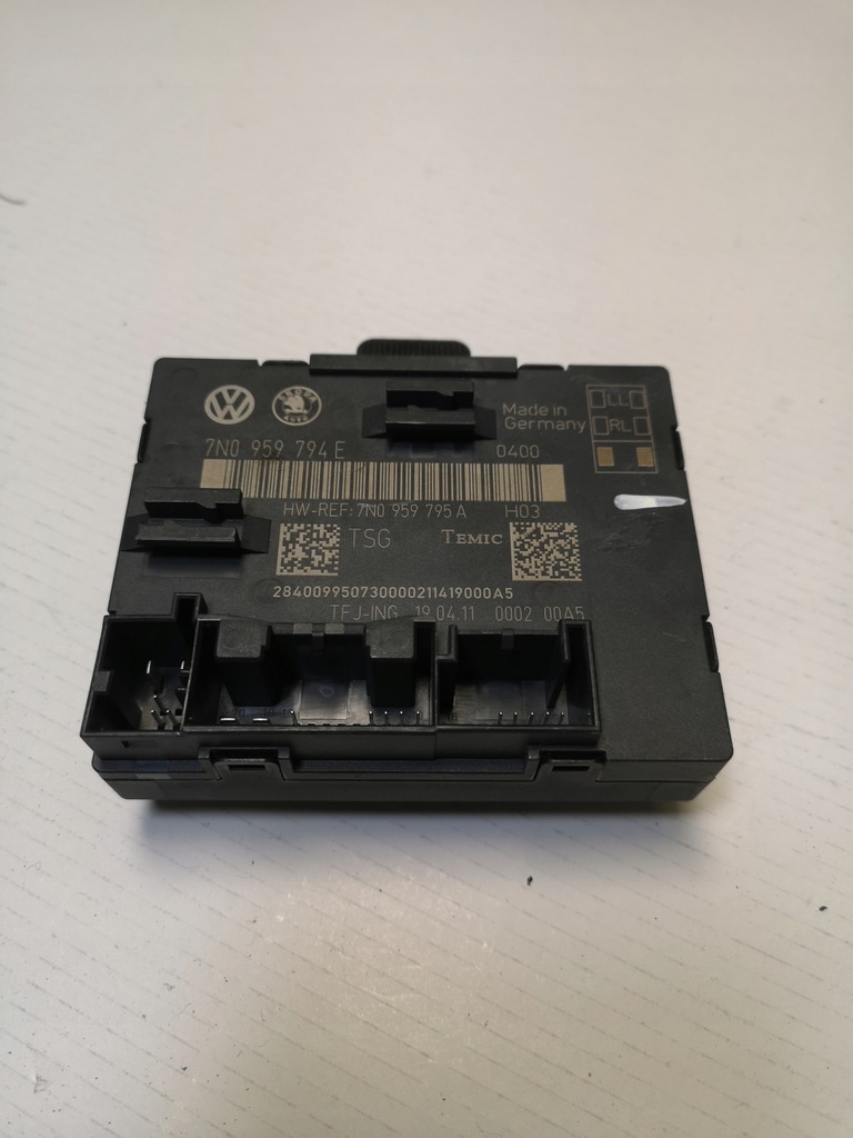 фото №1, Sharan 7n модуль двері правий задня 7n0959794e