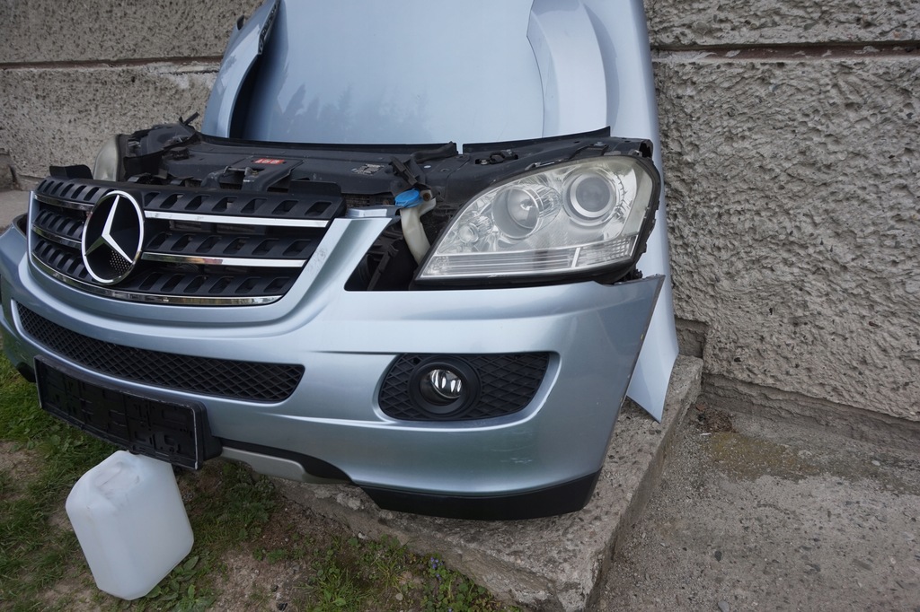 фото №3, Капот kompletny перед mercedes ml w164