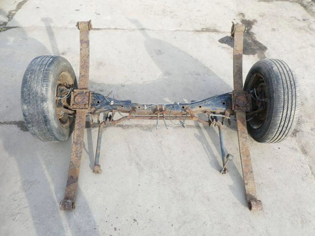 фото №1, Nissan nv200 балка задня задня os ресора колеса причіп r14