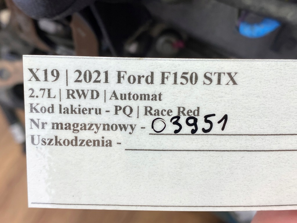 фото №13, Двигун kompletny 2.7 v6 ecoboost rwd ford f150 2021+ usa bronco