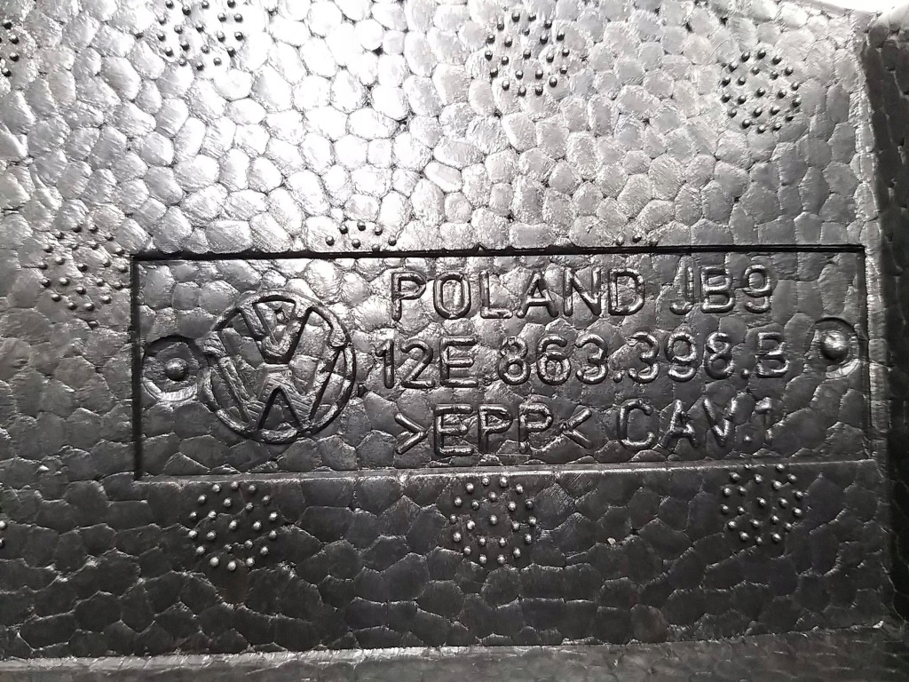 фото №5, Vw up e-up 11-23 пенопласт вкладыш багажника набор ремонтный 12e863398b