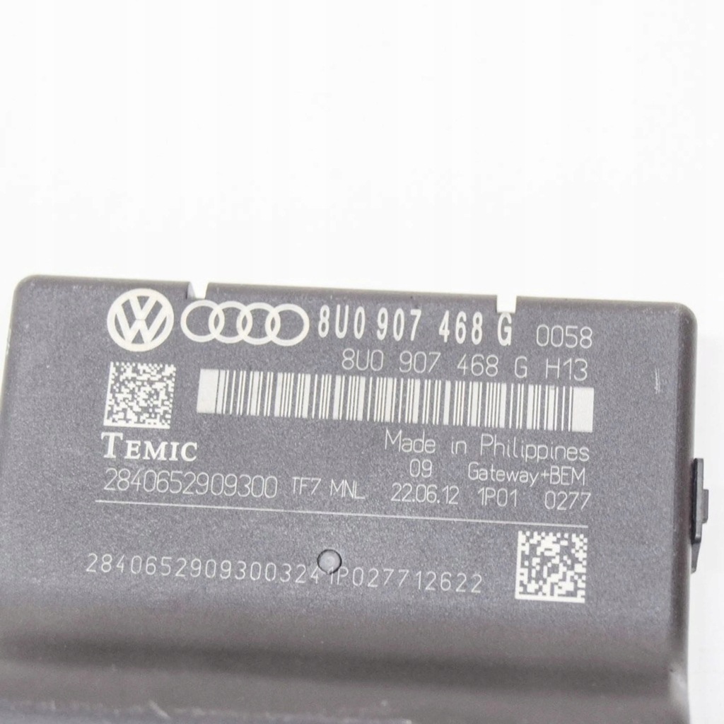 фото №6, Audi q3 8u 2012 модуль управление шлюз