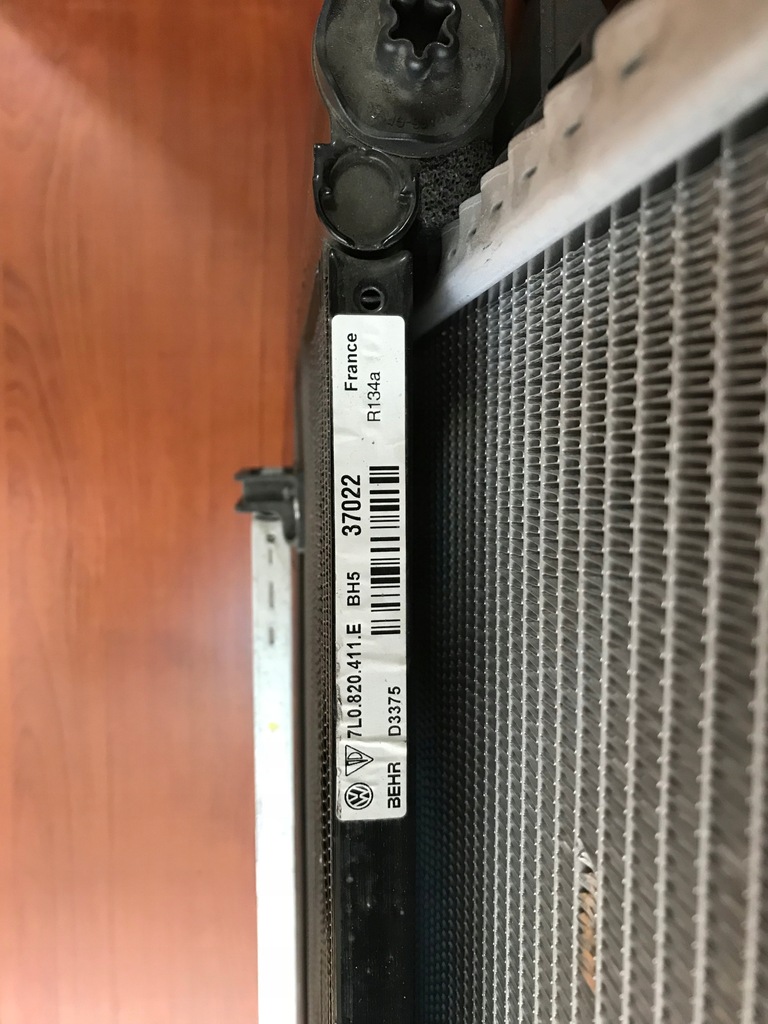 фото №13, Комплект радиатор vw touareg, porsche 7l0 121 253