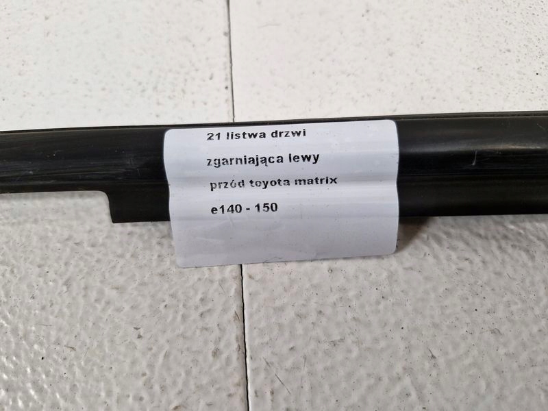 фото №7, Toyota matrix 2 ii e140 молдинг ущільнювач двері лівий перед ліва передня