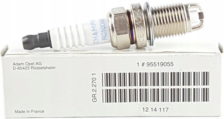 фото №1, Оригинальный номер opel свечи зажигания зажигания opel agila a 1.0 1.2