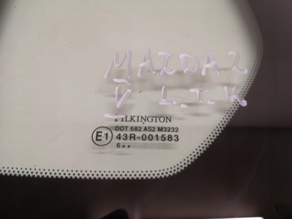 фото №9, Mazda 2 ii 02-07 стекло кузовная левый задняя