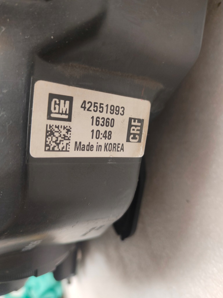 Opel mokka x zw с led комплект лампа передних 42551993, 42551992 в Украине