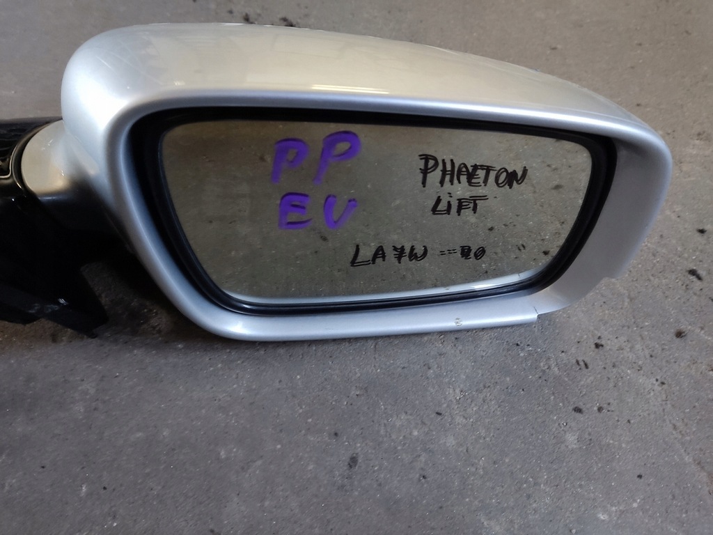 фото №7, Vw phaeton lift дзеркало праве europa la7w
