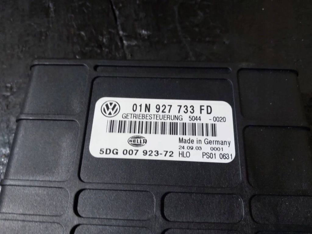 фото №7, Блок управления / модуль коробки передач volkswagen passat b5 01n927733fd