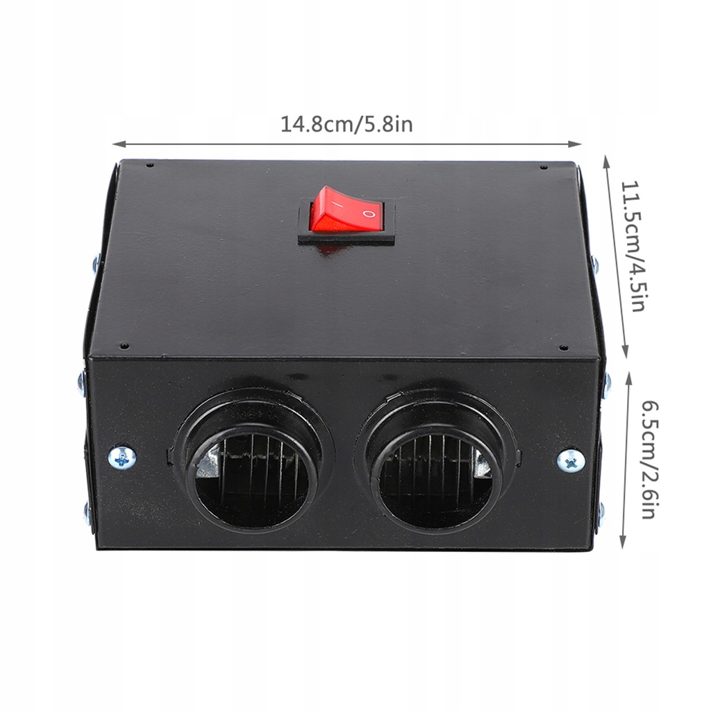 фото №12, Обігрівач автомобільна farelka радіатор 600w12v