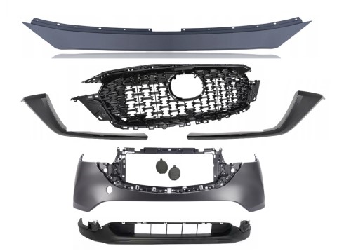 фото №1, Kompletny бампер перед black mazda cx-5 2022-