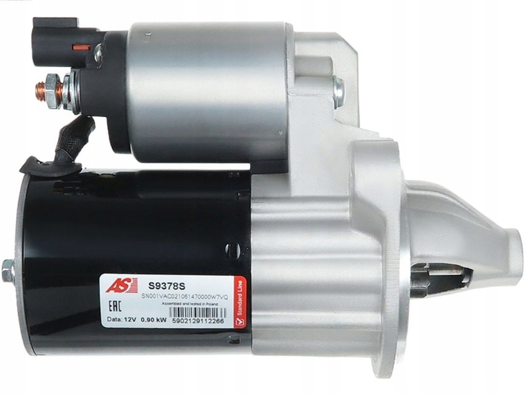 фото №1, Стартер as-pl s9378s