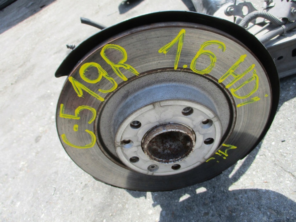 фото №4, Oś задняя citroen c5 aircross 1,6hdi 19r