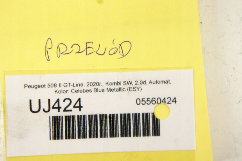 Uj424 peugeot 508 2 жгут датчика выравнивание лампа 9826267480 Недорого
