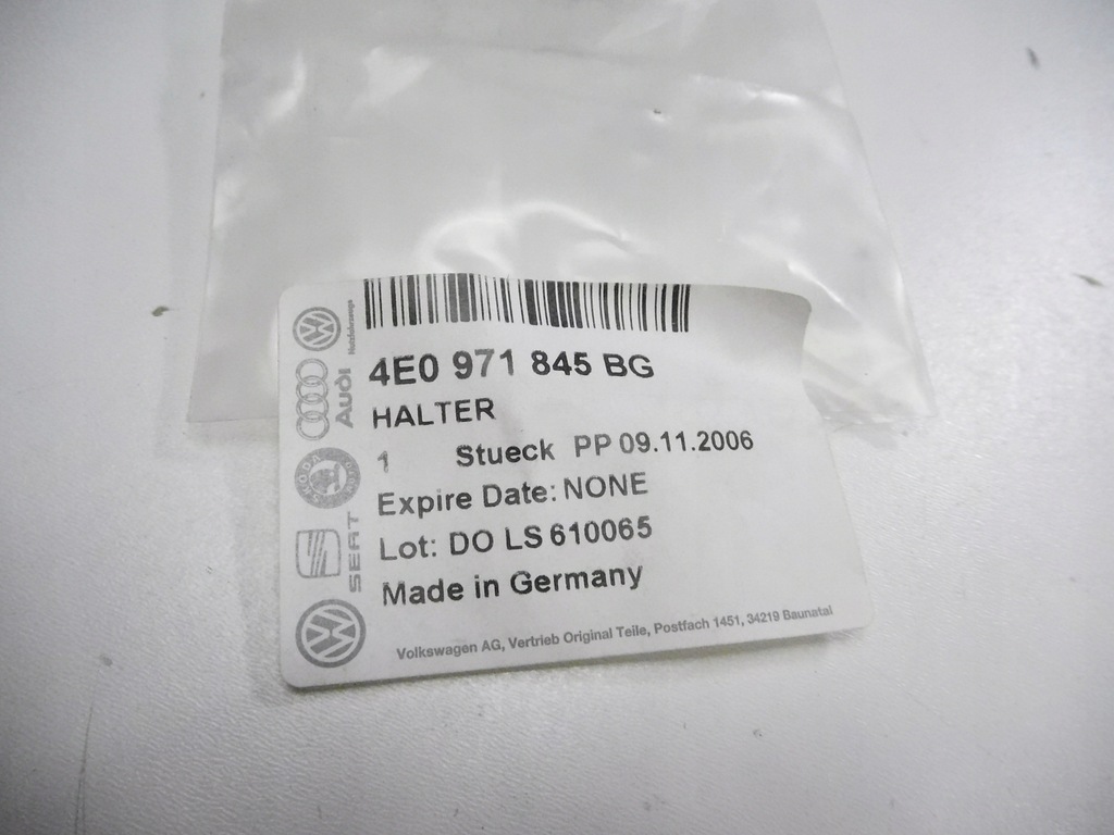 фото №9, Кронштейн проводка трубопровод audi a8 s8 4e0971845bg