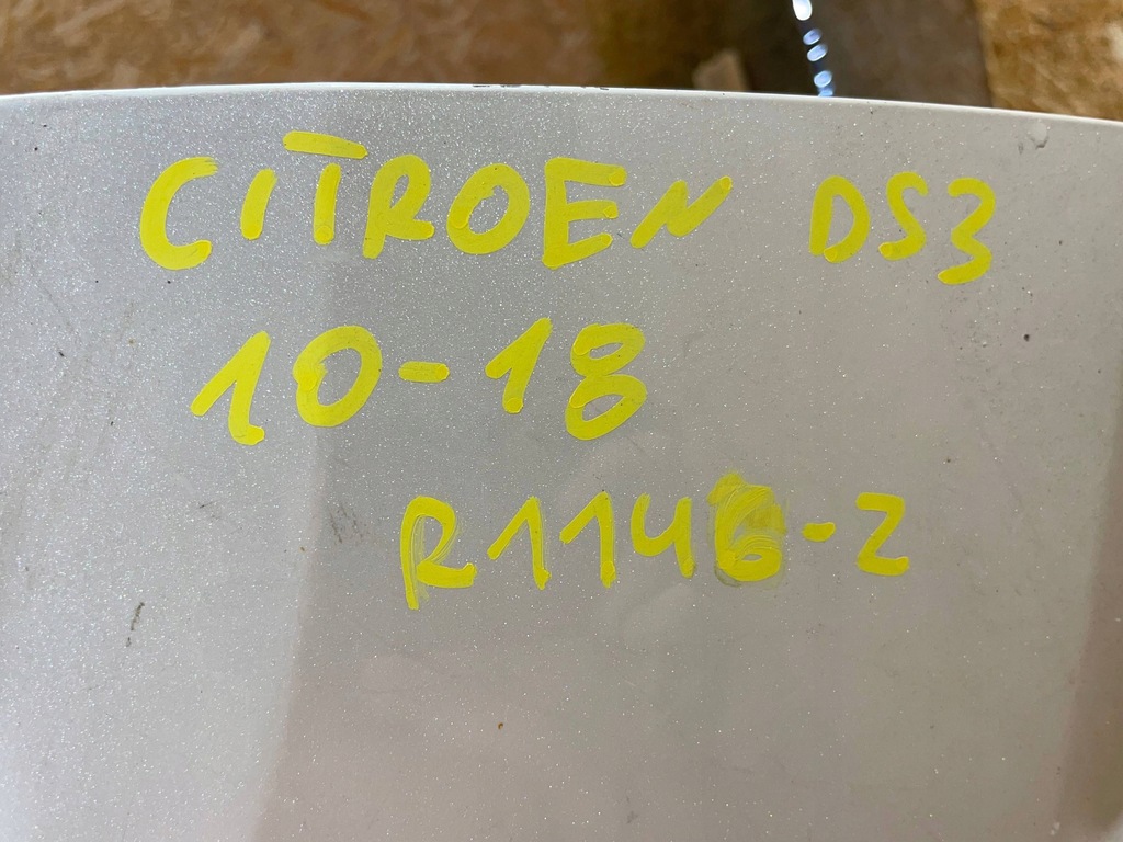 фото №13, Citroen ds3 10-18 бампер задняя задний