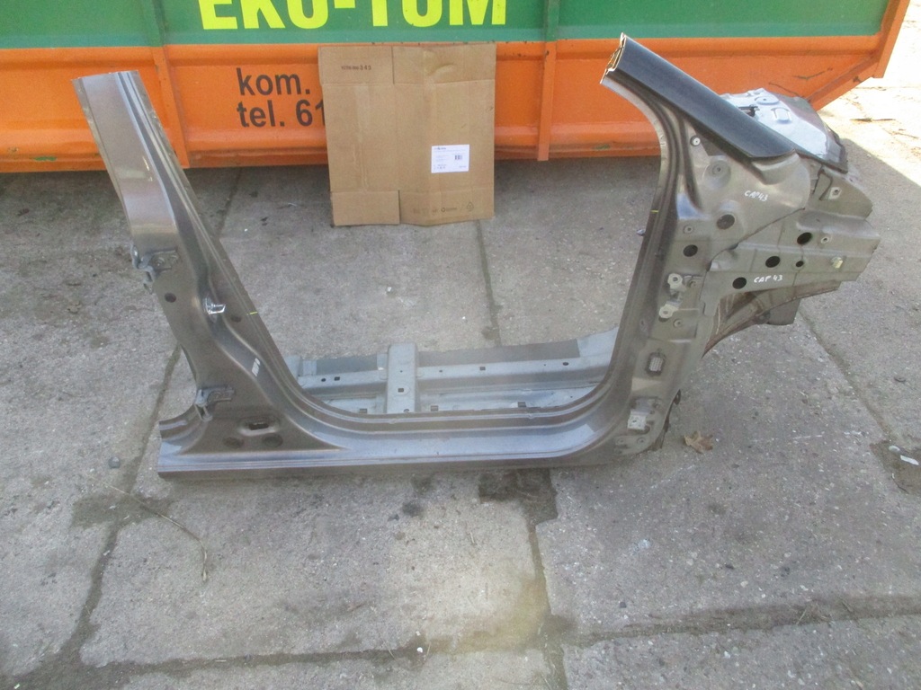 фото №1, Renault captur i порог правый 2x блок двигателя 13-19 rok tekng