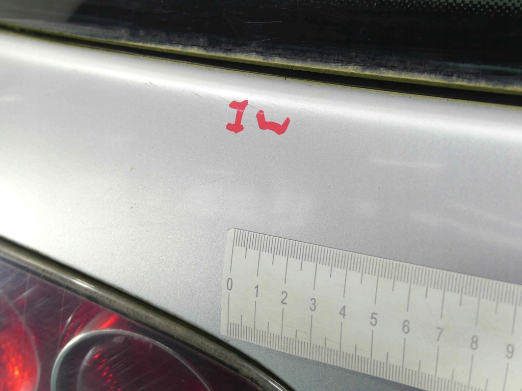 фото №13, Крышка багажника задняя стекло seat ibiza iii 6l серебристый s7n