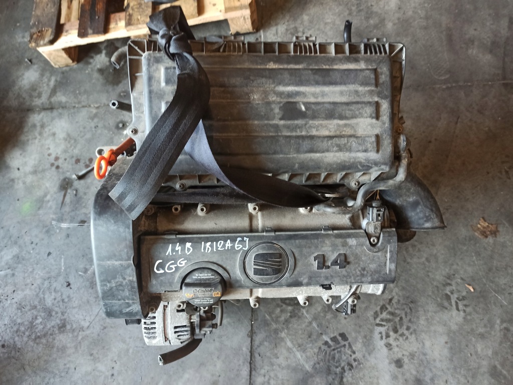 фото №7, Seat toledo 4 iv 6j 1,4b двигун голий блок двигуна код двигуна cgg