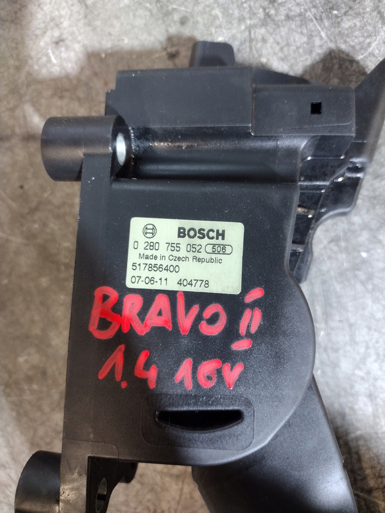 фото №6, Потенціометр газу fiat bravo ii 1.4