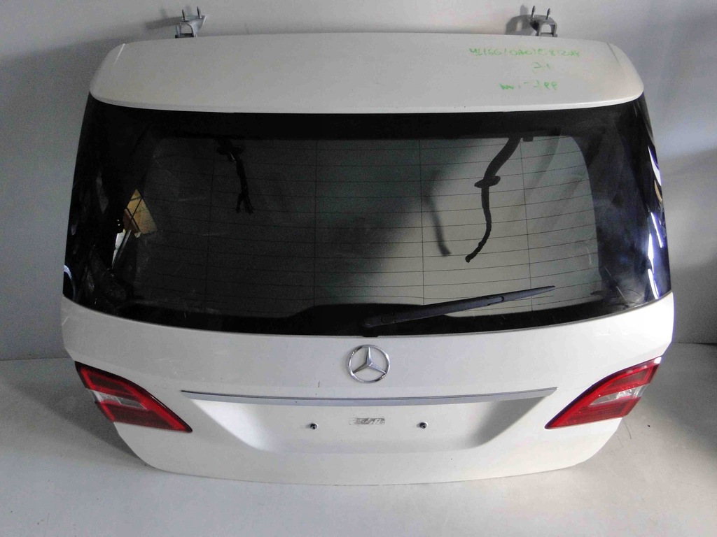 фото №1, Mercedes ml w166 166 кришка багажника задня захист na замок