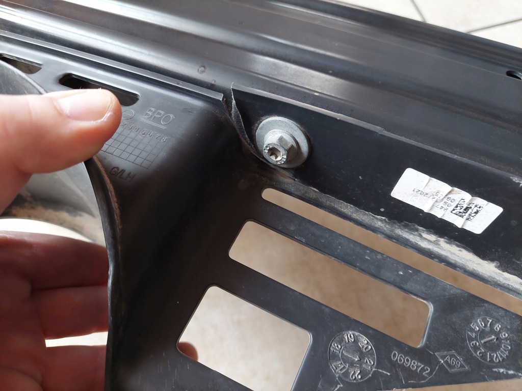 фото №5, Балка бампера - задняя - renault clio v