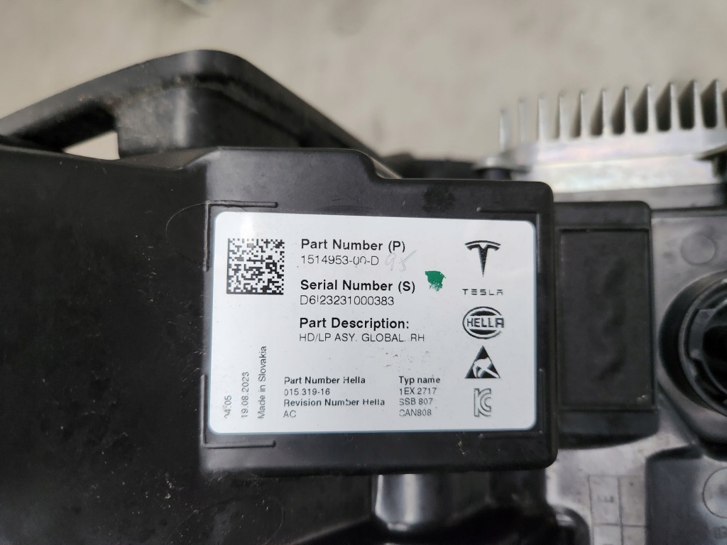 Tesla y full led 1514953 оригінал Доставка