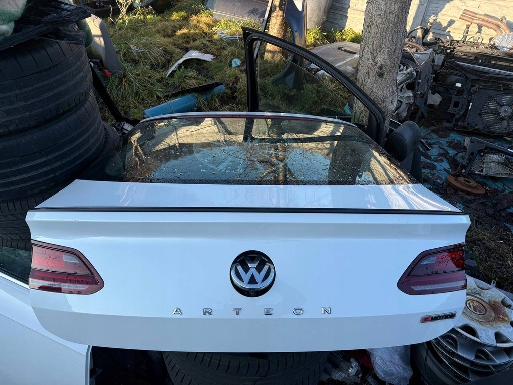 фото №1, Кришка багажника задня кришка багажника r-line білий lok1 vw arteon sedan org w колір