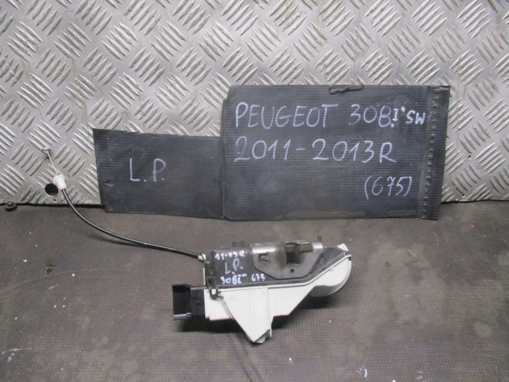 фото №1, Замок лівий перед psa006166 peugeot 308 i 11-13 r.