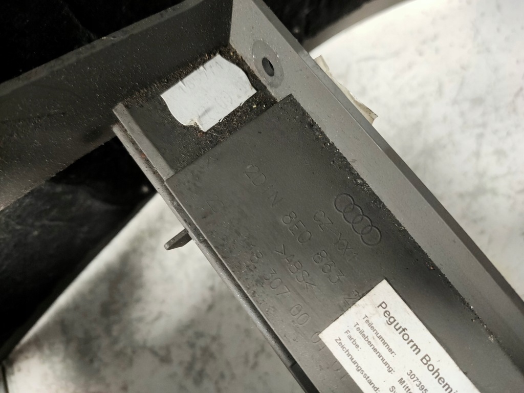 фото №7, Туннель средний audi a4 b6 szary 8e0863241 2-din