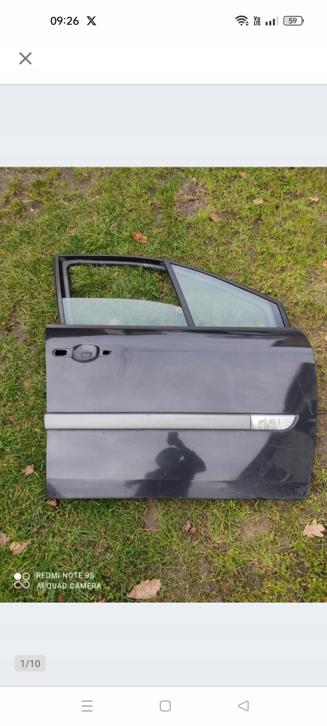 фото №1, Renault scenic 2 ii двері передні праве правий перед nv676