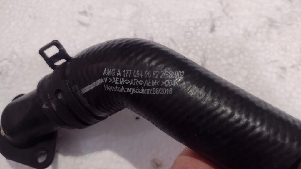 Mercedes s-klasa w222 lift 4.0 v8 трубка труба пабтрубок  воздуха a1770940682 Оригинал
