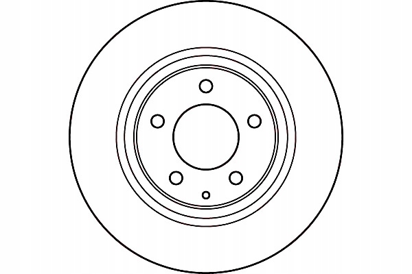 фото №1, Trw тормозные диски тормозные 2szt mazda задняя rx-8 1,3 03-12